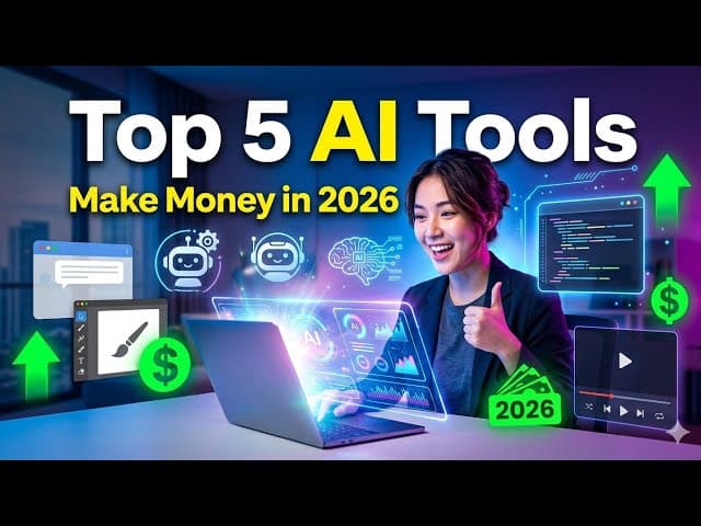 Best AI Tools to Make Money Online in 2026: 10 Proven Picks