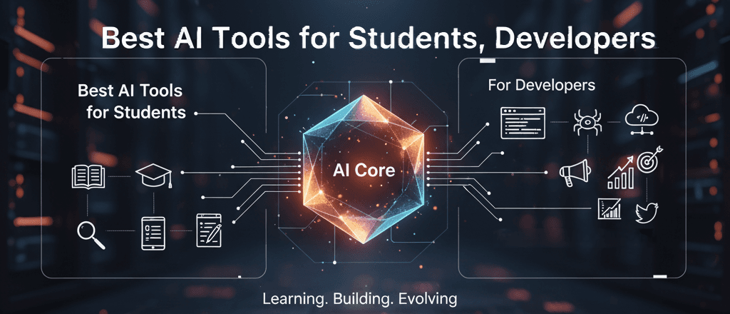 Best AI Tools for Students, Developers, and Digital Marketers in 2025 - Guide by Mohit Koli